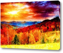   Постер Осенний пейзаж