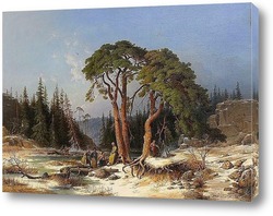   Картина Северная часть зимы