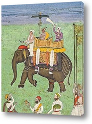   Постер Декканийский принц на слоне