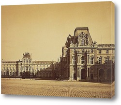   Постер Лувр, павильон Моллион