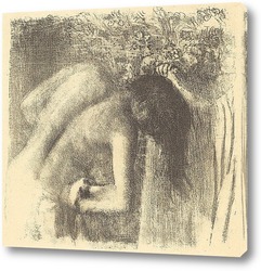   Постер После ванны, 1891