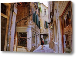   Постер По узким улочкам Венеции
