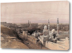   Картина Каир, смотрит на запад, Египет