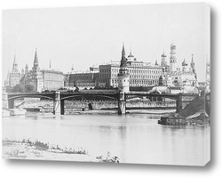   Постер Большой Каменный мост в Москве.