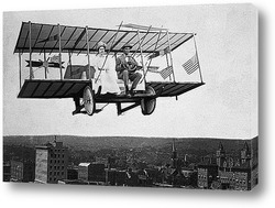  Сопвич F-1<Camel>-в полете.Первая Мировая война.