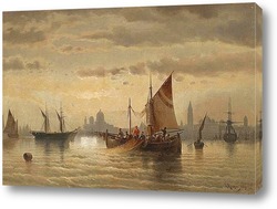   Постер Парусники в Венеции