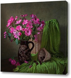  Натюрморт с букетом цветов
