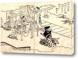   Постер Японская гравюра