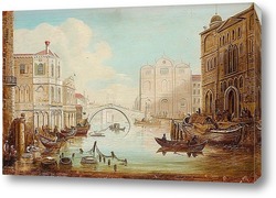   Картина Сцена из Венеции