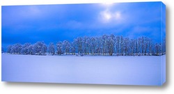   Постер Панорамная зима