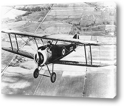   Постер Сопвич F-1<Camel>-в полете.Первая Мировая война.