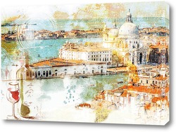   Постер Санта Мария Венеция