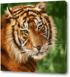   Постер Тигр. Символ года 2022