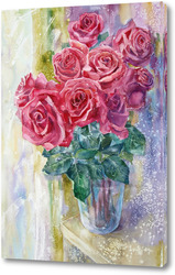   Постер Букет из роз, как вдохновенье