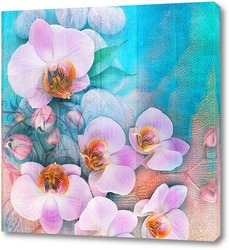   Постер Орхидеи на берегу