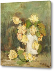   Постер Желтые розы