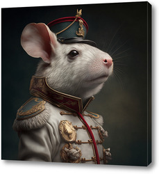   Картина Мышка генерал