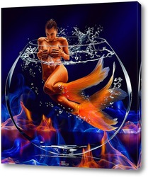   Постер Огонь и вода