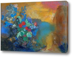   Картина Офелия среди цветов 1905-1908
