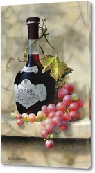   Постер Вино и виноград