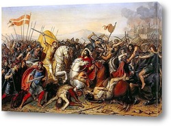   Постер Битва при Сокур-ан-Вимё в 881 году