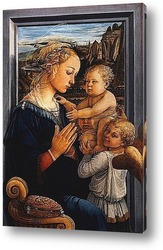   Картина Мадонна с двумя ангелами