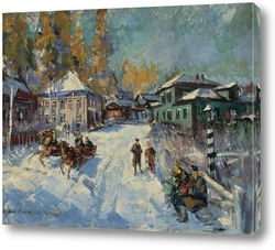   Картина Русская зима