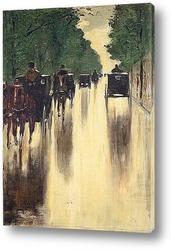  Под дождем, 1923