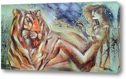   Картина Две тигрицы