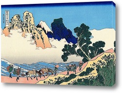   Постер Обратная сторона Фудзи. Вид со стороны реки Минобугава