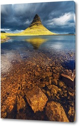   Постер гора в Исландии