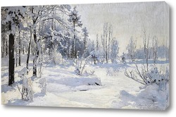   Постер Зимний пейзаж