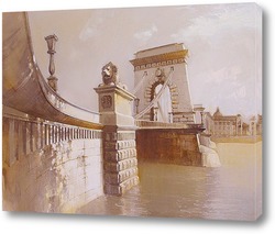   Картина Будапештский мост