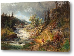   Картина Картина художника 19-20 веков, пейзаж