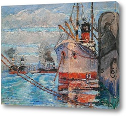   Постер Порт Марсель, 1921