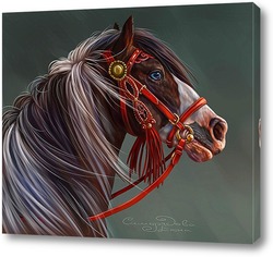   Картина Пегий конь
