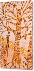   Постер Дерево жизни с жирафом