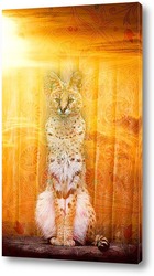   Постер Солнечный леопард