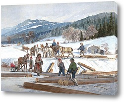  Долина Romsdalen, 1857