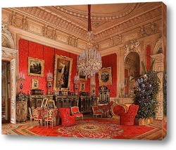   Картина Интерьеры Зимнего дворца. Исследование императрицы Марии Алексан