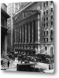   Постер Нью-Йоркская фондовая биржа