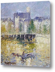   Картина Мост Море-сюр-Луан