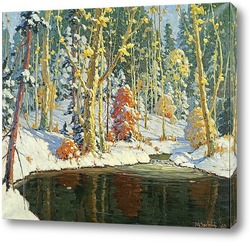   Картина Осень в лесу, 1929