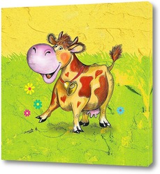   Постер Корова Бурка