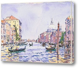   Картина Венеция: После обеда на Большом канале