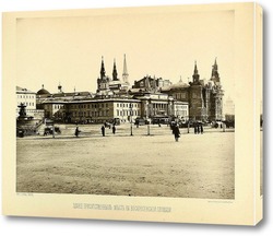   Постер Здание присутственных мест, Воскресенская площадь,1888 год