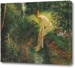   Картина Купальщица в лесу