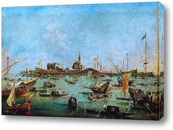  Венеция: Пунта делла Догана, 1770