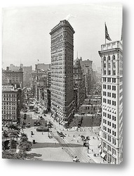   Постер Небоскреб Flatiron Building.