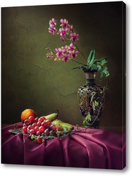   Постер Из серии с орхидеями